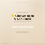 ⭐ Ultimate Home & Life Bundle