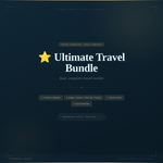 ⭐ Ultimate Travel Bundle