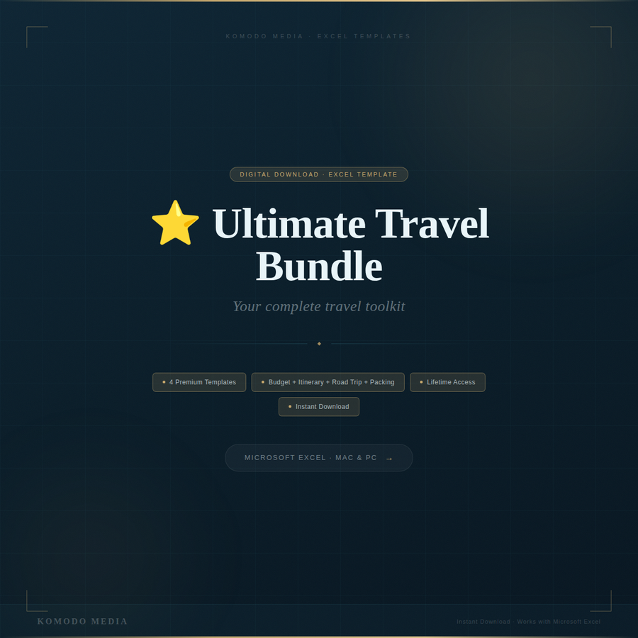 ⭐ Ultimate Travel Bundle