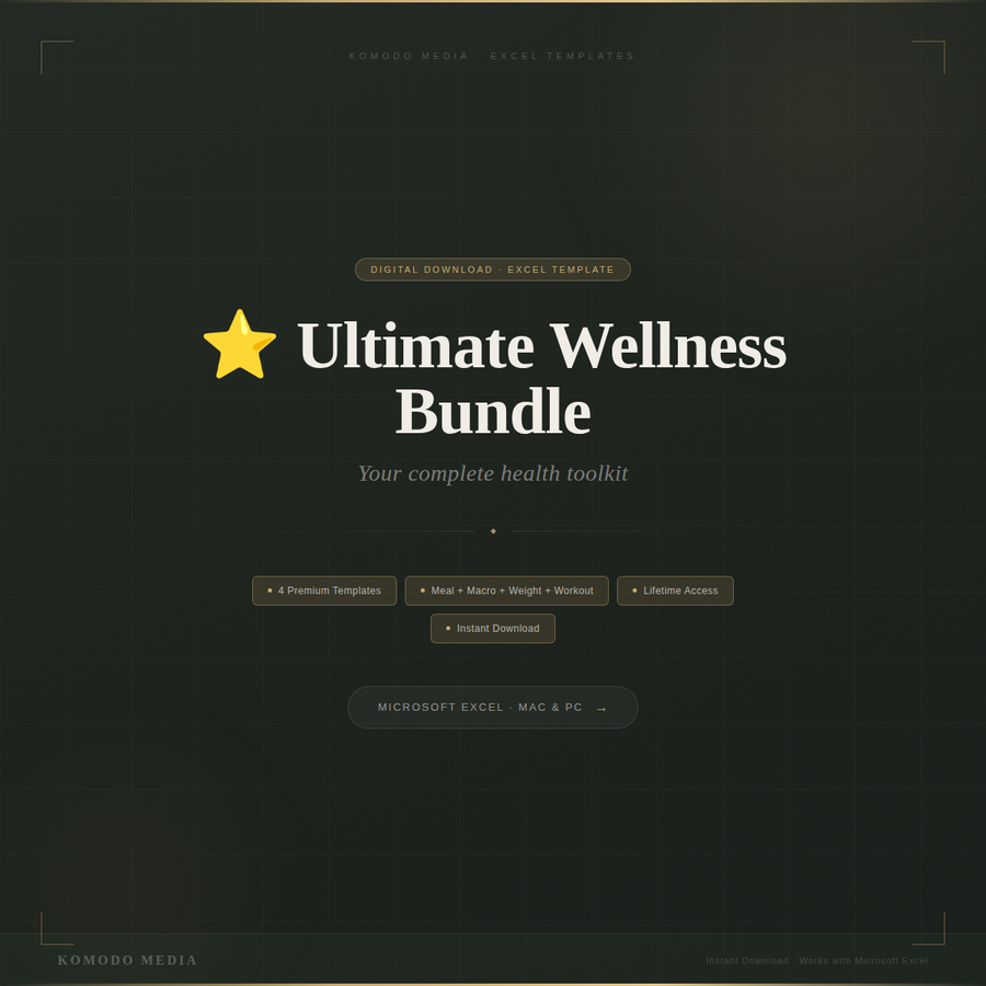 ⭐ Ultimate Wellness Bundle