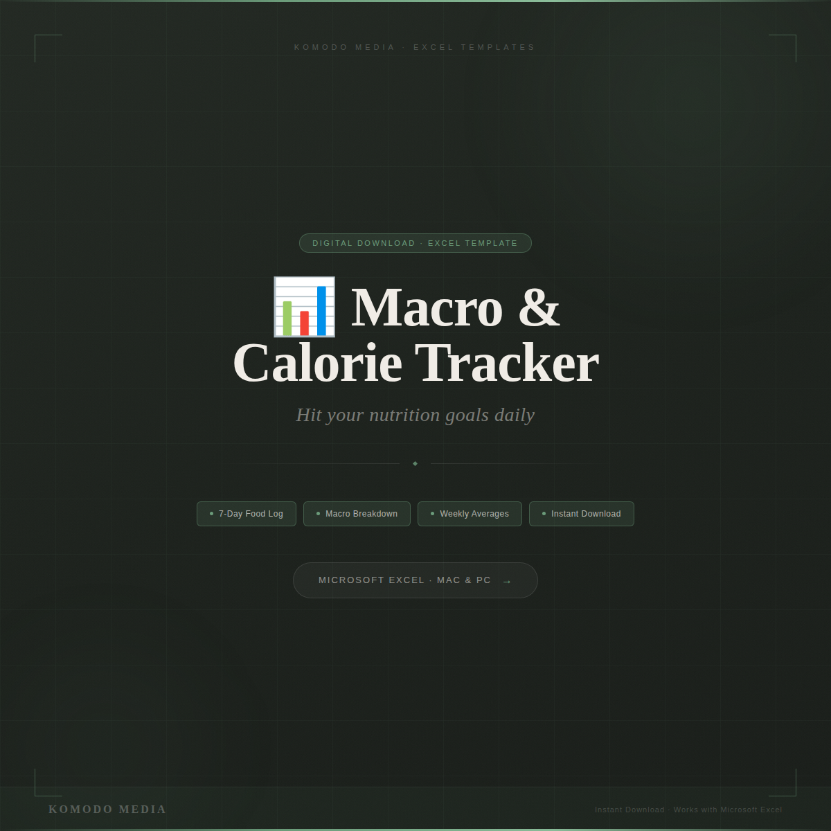 📊 Macro & Calorie Tracker