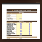 📦 Moving Planner & Cost Tracker