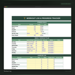 🏋️ Workout Log & Progress Tracker
